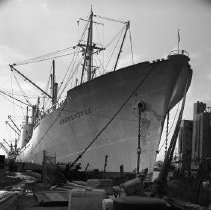 First Ocean Ship of Season